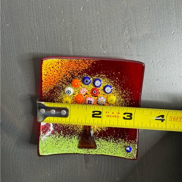 Tree of Life Murano Glass Dish - Picture 7 of 7